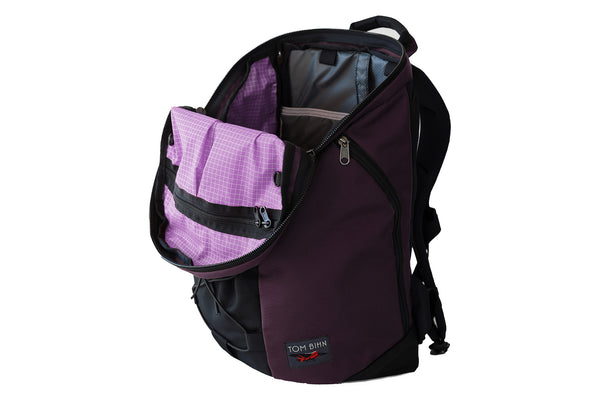 Smart Alec 2.0 in Aubergine Ballistic with Wisteria 200 Halcyon interior